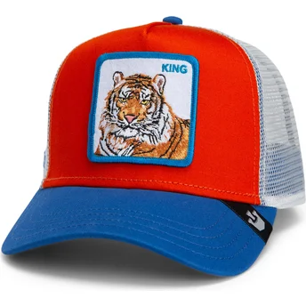 Goorin Bros. King Team Tiger Original Recipe Team Pride The Farm Orange, White and Blue Trucker Hat