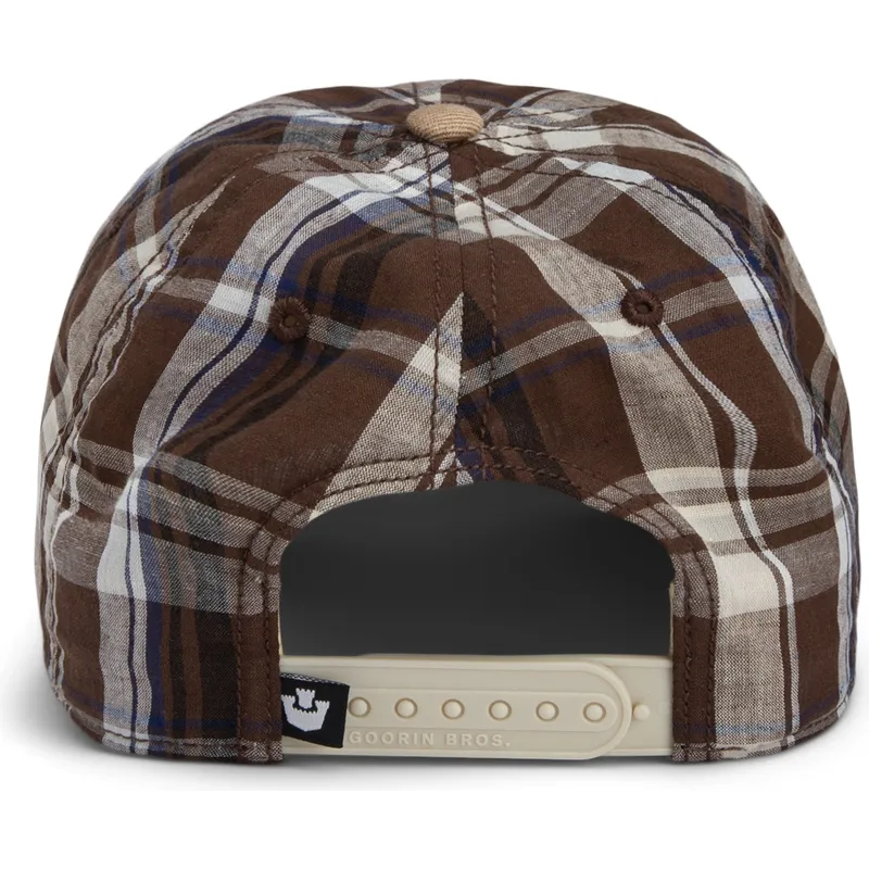 goorin-bros-curved-brim-ask-your-mother-papa-cap-madras-the-farm-brown-snapback-cap
