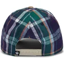 goorin-bros-cappello-con-visiera-curva-hardly-working-papa-cap-madras-the-farm-blu-navy-e-marrone-snapback