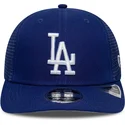 cappellino-trucker-blu-9seventy-stretch-snap-dei-los-angeles-dodgers-mlb-di-new-era
