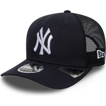 Cappellino trucker blu navy 9SEVENTY Stretch Snap dei New York Yankees MLB di New Era