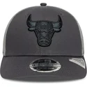 cappellino-trucker-grigio-9seventy-stretch-snap-dei-chicago-bulls-nba-di-new-era