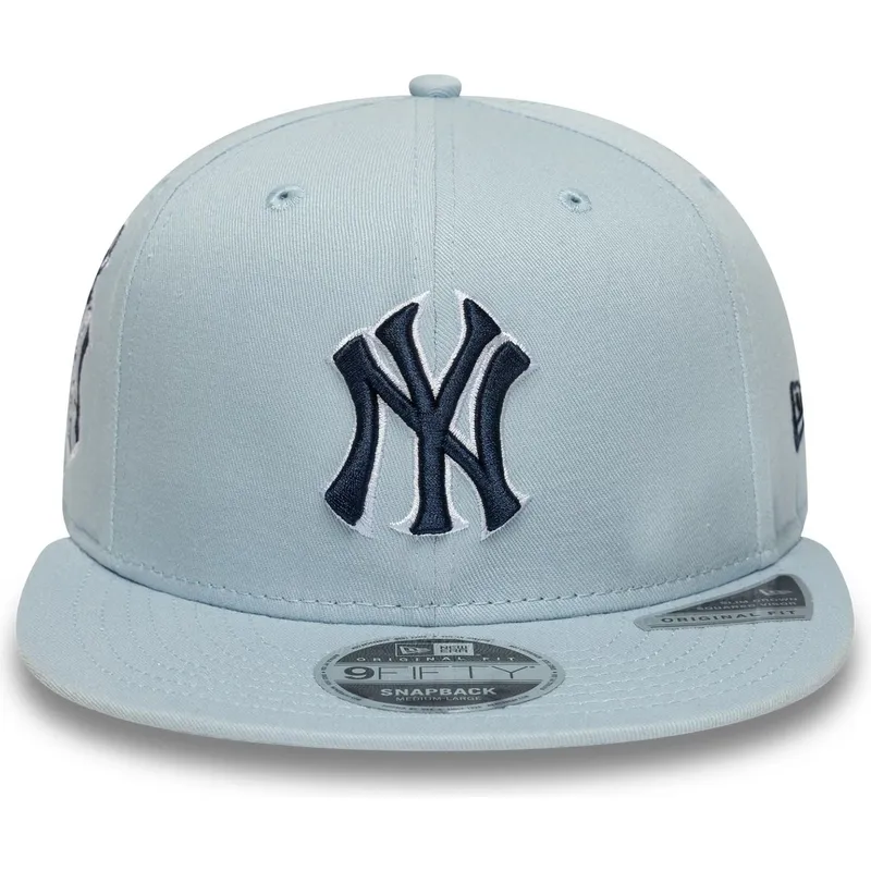 cappello-piatto-blu-snapback-con-logo-blu-marino-9fifty-original-fit-world-series-dei-new-york-yankees-mlb-di-new-era