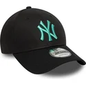cappellino-nero-regolabile-con-visiera-curva-e-logo-blu-9forty-league-essential-dei-new-york-yankees-mlb-di-new-era
