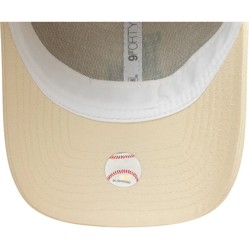 cappellino-con-visiera-curva-beige-regolabile-con-logo-verde-9forty-team-outline-dei-los-angeles-dodgers-mlb-di-new-era