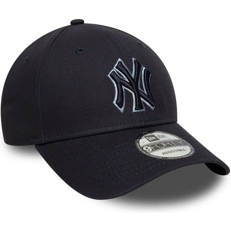 cappellino-visiera-curva-blu-marino-regolabile-con-logo-blu-marino-9forty-team-outline-di-new-york-yankees-mlb-di-new-era