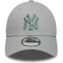 cappellino-curvo-grigio-regolabile-con-logo-grigio-9forty-team-outline-di-new-york-yankees-mlb-di-new-era