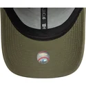 cappellino-curvo-verde-regolabile-9forty-seasonal-infill-dei-new-york-yankees-mlb-di-new-era