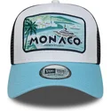 cappellino-trucker-bianco-nero-e-blu-monaco-french-riviera-a-frame-summer-di-new-era