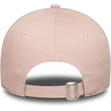 cappellino-curvo-rosa-regolabile-da-donna-con-logo-bianco-9forty-league-essential-dei-new-york-yankees-mlb-di-new-era