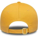 cappellino-con-visiera-curva-giallo-regolabile-da-donna-9forty-metallic-logo-dei-los-angeles-dodgers-mlb-di-new-era