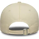 cappellino-beige-con-visiera-curva-regolabile-per-donna-9forty-beaded-dei-new-york-yankees-mlb-di-new-era