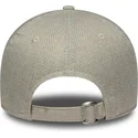 cappellino-curvo-beige-regolabile-da-donna-9forty-woven-new-york-yankees-mlb-di-new-era