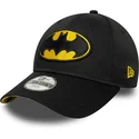 cappellino-curvo-nero-regolabile-per-bambino-9forty-all-over-print-di-batman-dc-comics-di-new-era