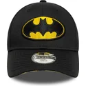 cappellino-curvo-nero-regolabile-per-bambino-9forty-all-over-print-di-batman-dc-comics-di-new-era