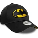 cappellino-curvo-nero-regolabile-per-bambino-9forty-all-over-print-di-batman-dc-comics-di-new-era