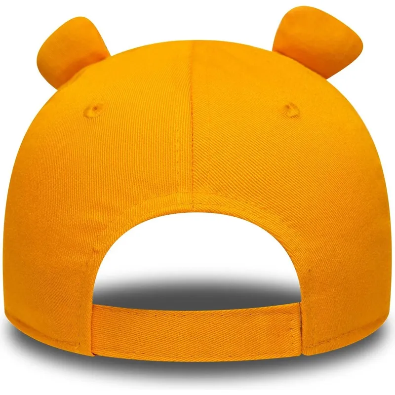 cappello-curvo-arancione-regolabile-per-bambino-9forty-animal-di-new-era
