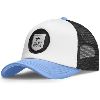 Cappellino trucker azzurro Classic di Oblack