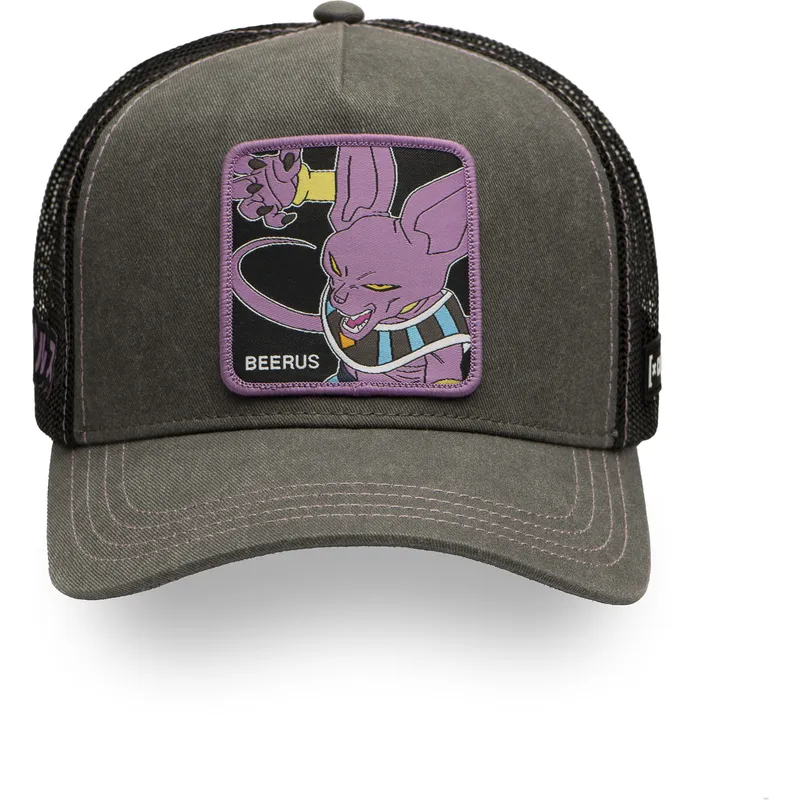 cappellino-trucker-grigio-beerus-dbs6-bee-dragon-ball-super-di-capslab