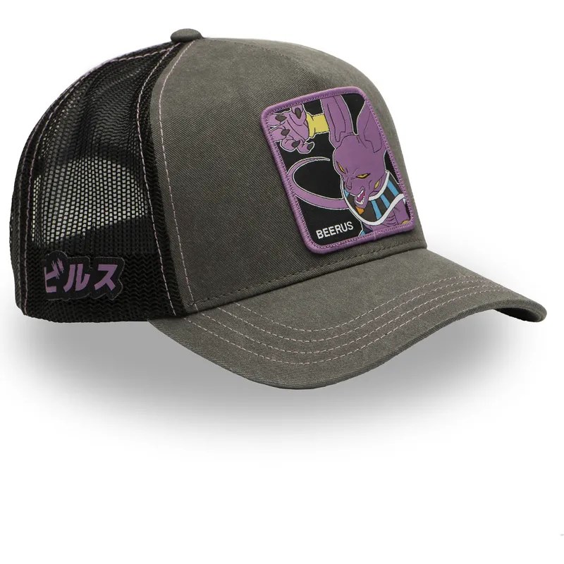 cappellino-trucker-grigio-beerus-dbs6-bee-dragon-ball-super-di-capslab