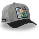 gorra-trucker-grigia-gaston-lagaffe-gas-di-capslab