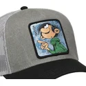 gorra-trucker-grigia-gaston-lagaffe-gas-di-capslab