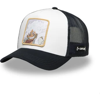 Cappello trucker bianco e nero Monkey D. Luffy OP5 GEA One Piece di Capslab