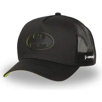 Gorra trucker nera Batman DC8 LOG DC Comics di Capslab
