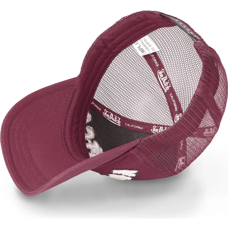 cappellino-trucker-granata-buckl-b-di-von-dutch