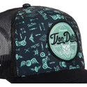 cappello-trucker-blu-print04-di-von-dutch