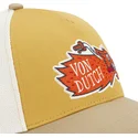 gorra-trucker-marrone-e-bianca-wild05-di-von-dutch