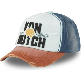 Snapback multicolore con visiera curva XAVIER04 di Von Dutch