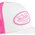 cappellino-da-camionista-bianco-e-rosa-fluo01-ct-di-von-dutch