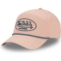 cappello-curvo-rosa-regolabile-cord03-di-von-dutch