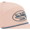 cappello-curvo-rosa-regolabile-cord03-di-von-dutch
