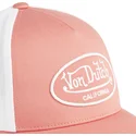 cappellino-trucker-rosa-e-bianco-regolabile-lof-b25-di-von-dutch