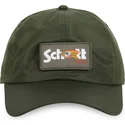 cappellino-curvo-verde-regolabile-jet-k-di-von-dutch-x-schott-nyc