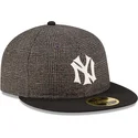 cappellino-piatto-nero-aderente-59fifty-day-retro-crown-dei-new-york-yankees-mlb-di-new-era