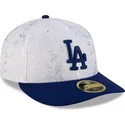 cappello-piatto-bianco-e-blu-regolabile-59fifty-day-low-profile-los-angeles-dodgers-mlb-di-new-era