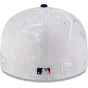 cappello-piatto-bianco-e-blu-regolabile-59fifty-day-low-profile-los-angeles-dodgers-mlb-di-new-era