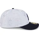 cappello-piatto-blu-navy-e-bianco-aderente-59fifty-day-low-profile-dei-new-york-yankees-mlb-di-new-era