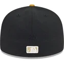 cappello-piatto-nero-e-giallo-regolabile-con-logo-dorato-59fifty-day-dei-new-york-yankees-mlb-di-new-era