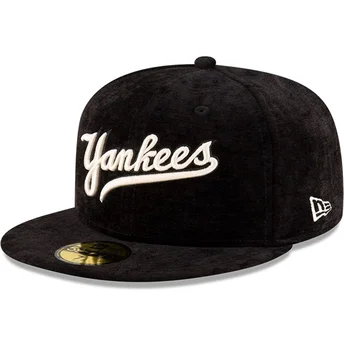 Cappellino nero a visiera piatta 59FIFTY Day dei New York Yankees MLB di New Era