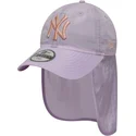 cappellino-curvo-viola-snapback-per-bambino-9forty-sun-shield-dei-new-york-yankees-mlb-di-new-era