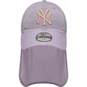 cappellino-curvo-viola-snapback-per-bambino-9forty-sun-shield-dei-new-york-yankees-mlb-di-new-era