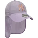 cappellino-curvo-viola-snapback-per-bambino-9forty-sun-shield-dei-new-york-yankees-mlb-di-new-era