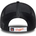 cappellino-trucker-blu-marino-regolabile-per-bambino-con-logo-rosso-9forty-homefield-dei-los-angeles-dodgers-mlb-di-new-era