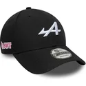 cappellino-nero-snapback-curvo-9forty-essential-del-team-alpine-f1-formula-1-di-new-era