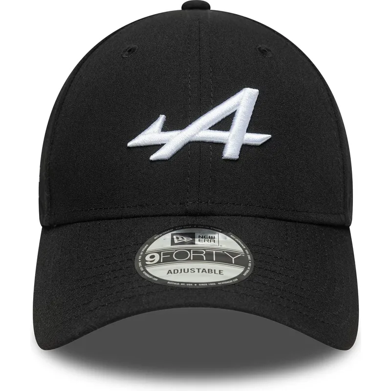 cappellino-curvo-nero-snapback-9forty-essential-di-alpine-f1-team-formula-1-di-new-era