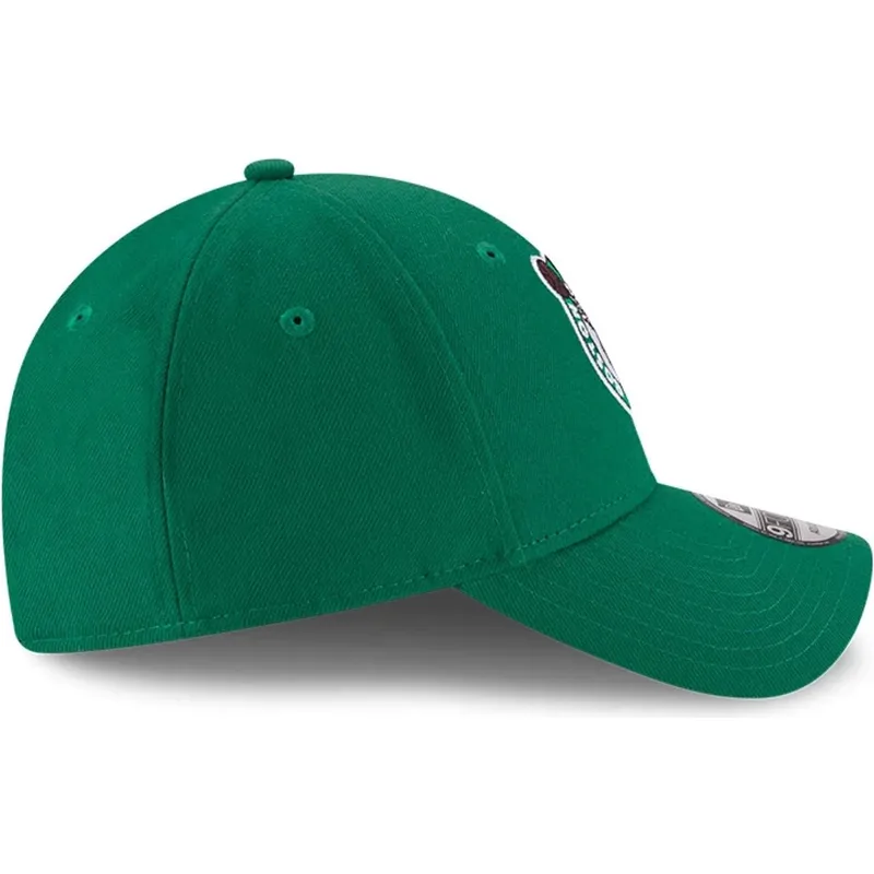 cappellino-curva-verde-regolabile-per-bambino-9forty-the-league-dei-boston-celtics-nba-di-new-era